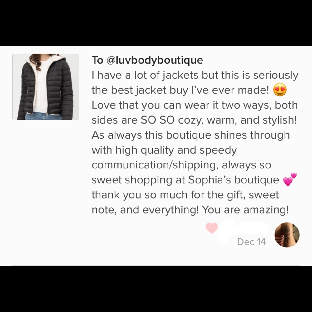 Last S • Reversible Puffer Jacket — in Olive - Picture 10 of 10